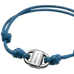Breil B LOCK-EDELSTAHLARMBAND MIT BAUMWOLLKORDEL Online