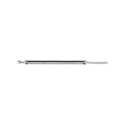 Breil B MIX-BRAUNES LEDER- UND STAHLARMBAND Best
