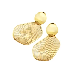 Breil B WHISPER-EDELSTAHL-OHRRINGE - GOLDFARBEN Outlet