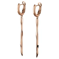Breil B WITCH-ORECCHINI CON PENDENTE IN ACCIAIO IP ROSE LUCIDO. Discount