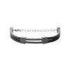 Breil B.C.6-LEDERARMBAND MIT KOHLEFASER- UND STAHLEINSÄTZEN Online