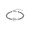 Breil BLACK ONYX-EDELSTAHL UND SCHWARZES ONIX-ARMBAND Clearance