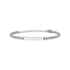 Breil BLACKEN-EDELSTAHLARMBAND MIT SCHWARZEM ZIRKON Discount