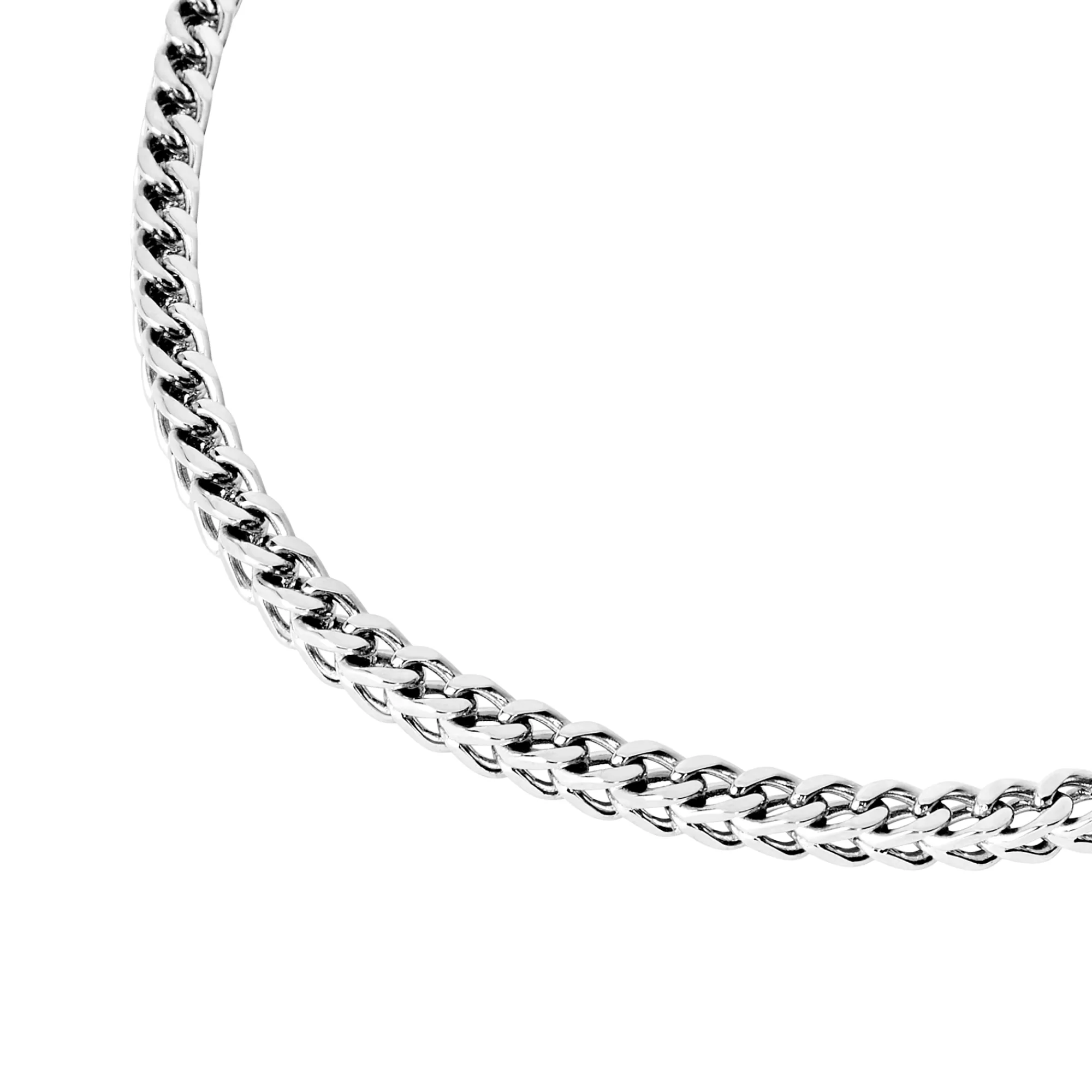 Breil BLOCK CHAIN-Halskette aus Edelstahl Hot