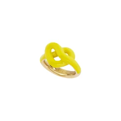 Breil B&ME-POLISHED IP GOLD STEEL RING AND ENAMEL Discount