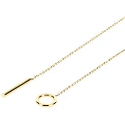 Breil FLOW-GOLDFARBIGE STAHLHALSKETTE New