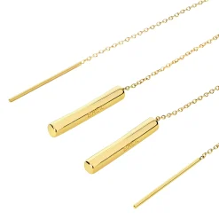 Breil FLOW-OHRRINGE AUS GOLDFARBIGEM STAHL Best