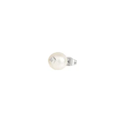 Breil HAZARD-MONO-OHRRING MIT PERLE UND STAHLKNOPF Discount
