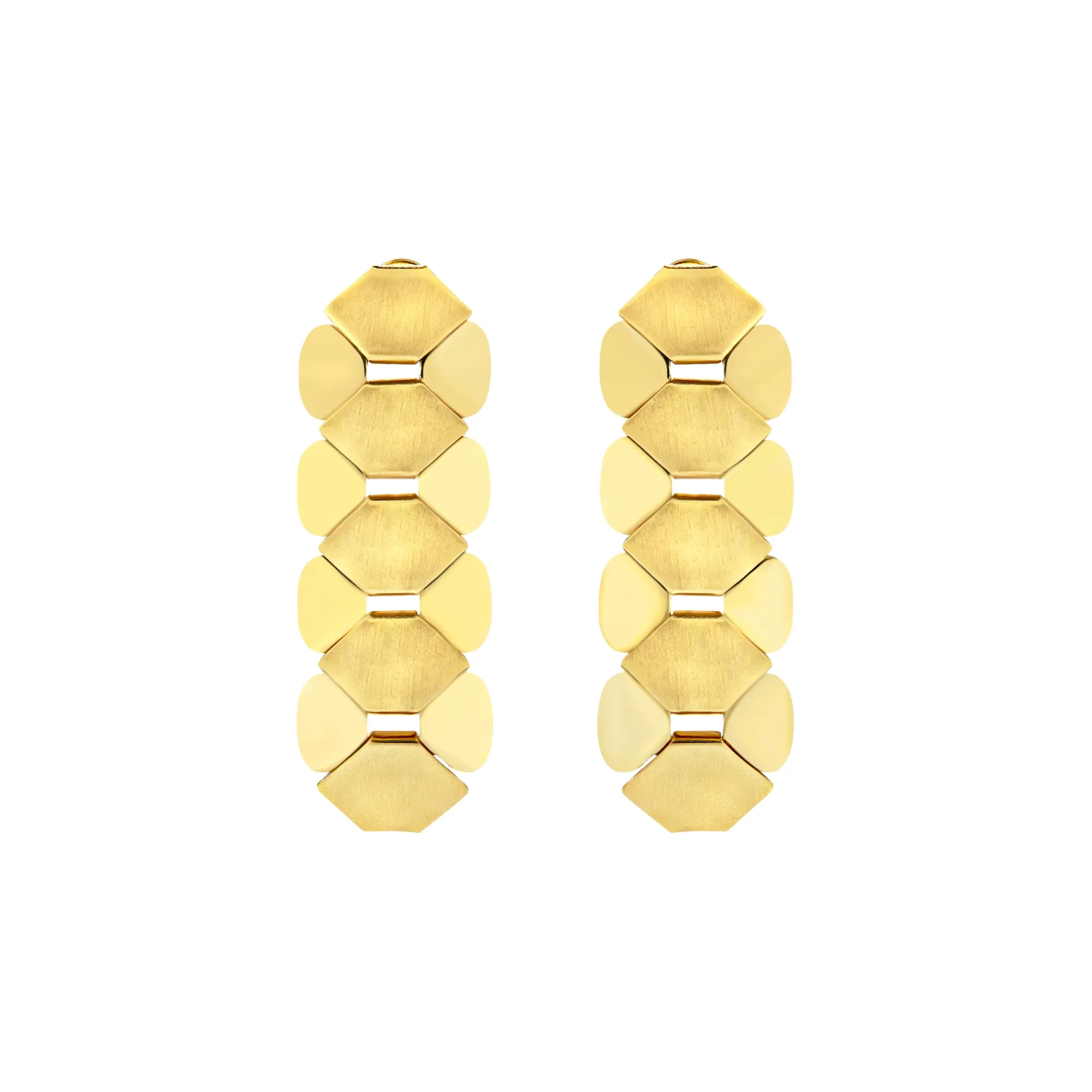 Breil HEXAGONIA-EDELSTAHL-OHRRINGE - GOLDFARBEN Online