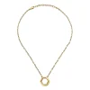 Breil HEXAGONIA-IP GOLD STEEL NECKLACE Outlet