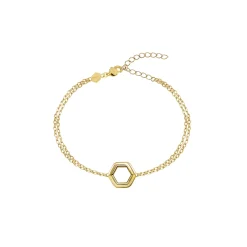 Breil HEXAGONIA-IP-GOLD STAHL-ARMBAND Fashion