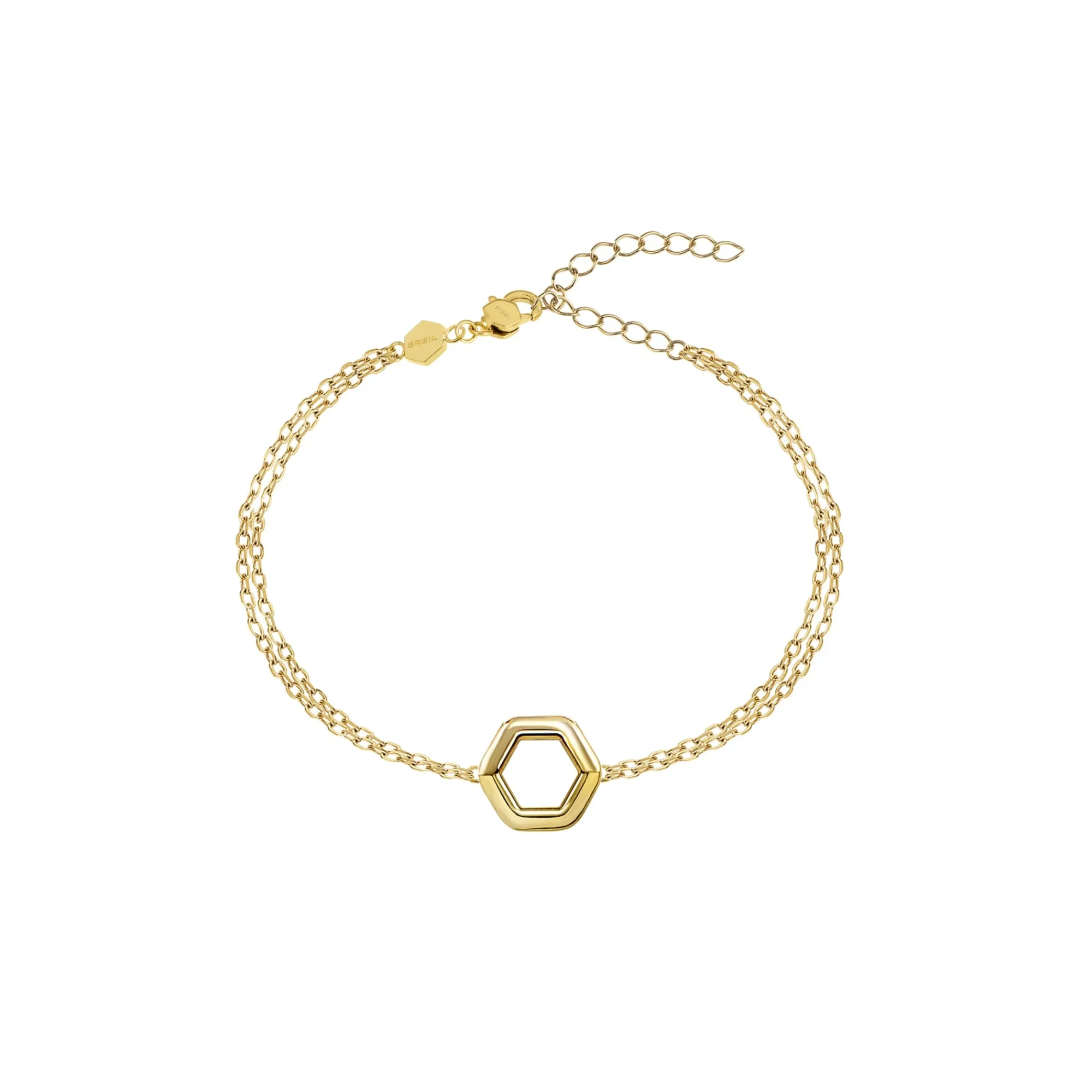 Breil HEXAGONIA-IP-GOLD STAHL-ARMBAND Fashion