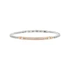 Breil LIGHT ROW-ZWEIFARBIGES STAHLARMBAND MIT ZIRKONIA Fashion