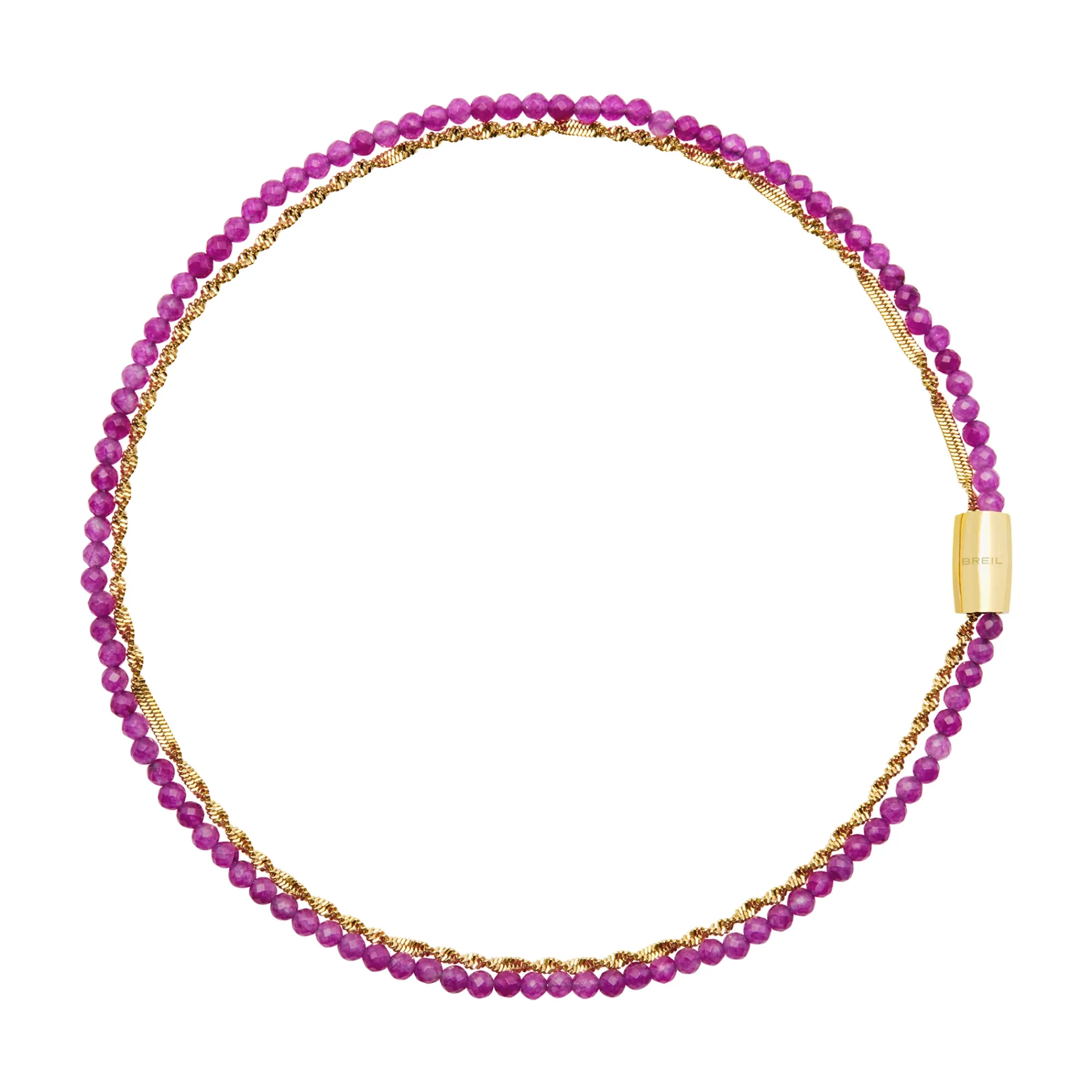 Breil MAGNETICA SYSTEM-MITTLERES ELEMENT PURPLE ORCHID - HALSKETTE Online