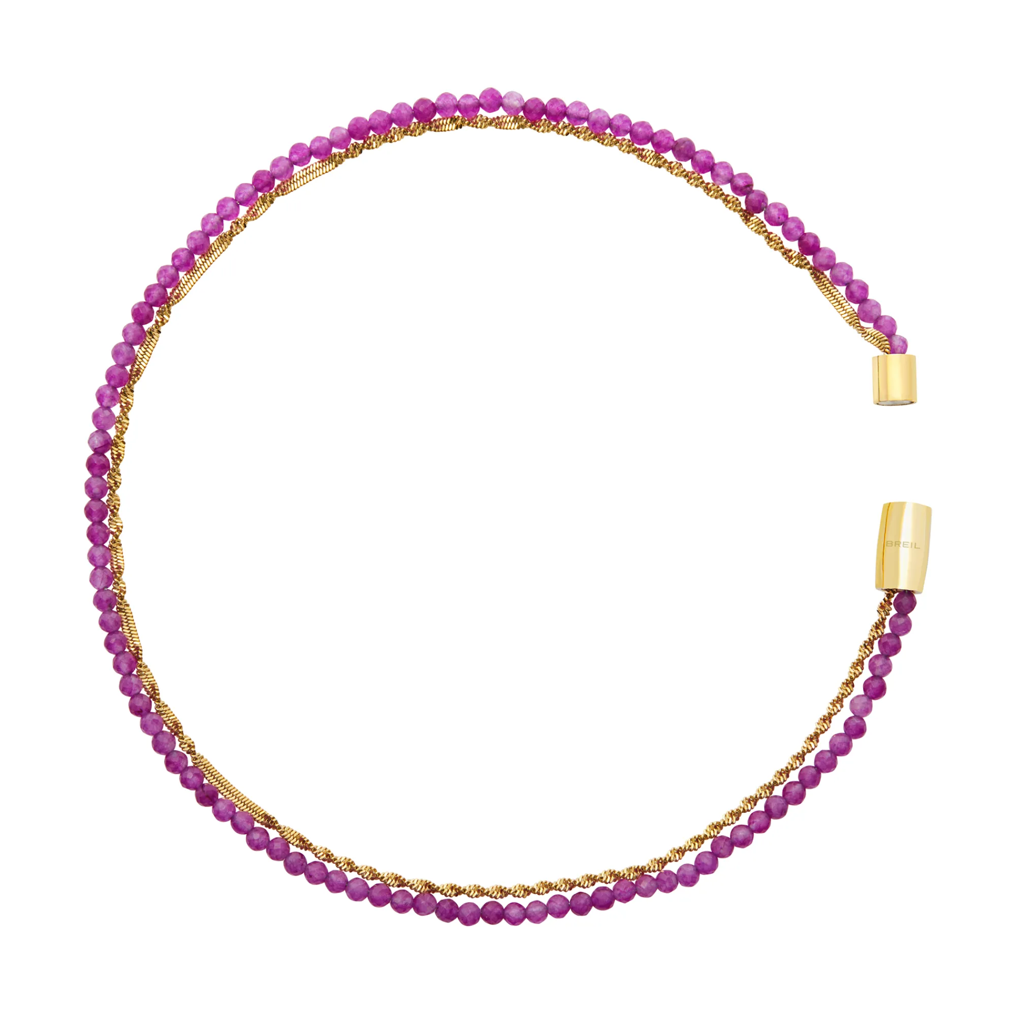 Breil MAGNETICA SYSTEM-MITTLERES ELEMENT PURPLE ORCHID - HALSKETTE Online
