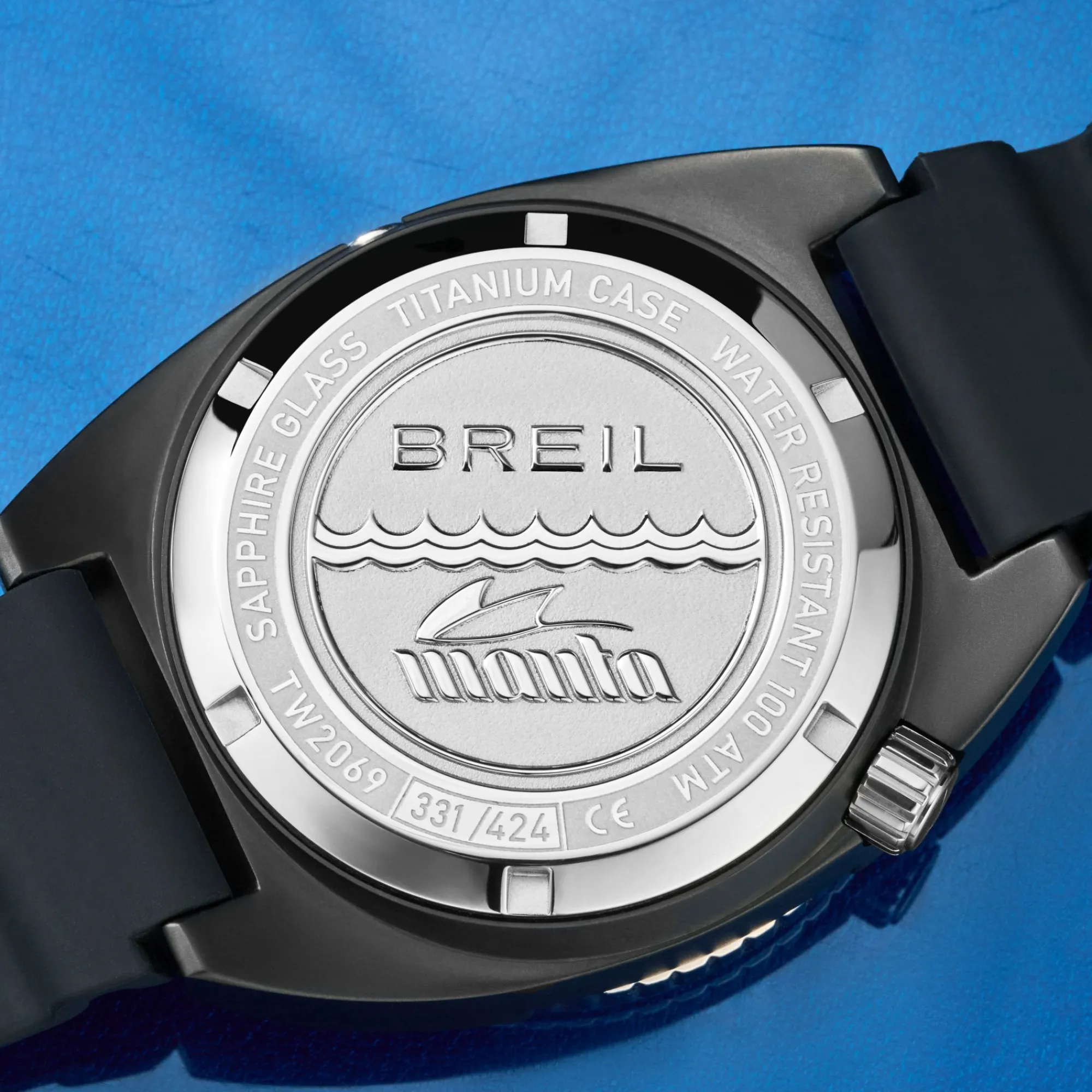 Breil MANTA 100 AUTOMATIC-MANTA DIVER AUTOMATIC 1000m SOLO TEMPO 44 MM Online