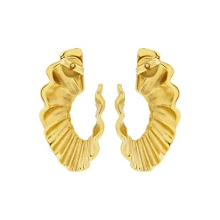 Breil PLISSE”-IP GOLD PLISSEE OHRRING Sale