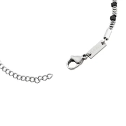 Breil PRIAM-ARMBAND AUS EDELSTAHL UND SCHWARZEM SPINELL Fashion