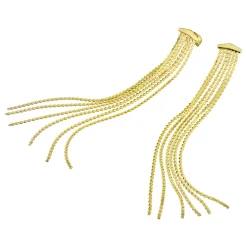 Breil ROLL UP-ROLL UP IP GOLD EARRINGS Hot