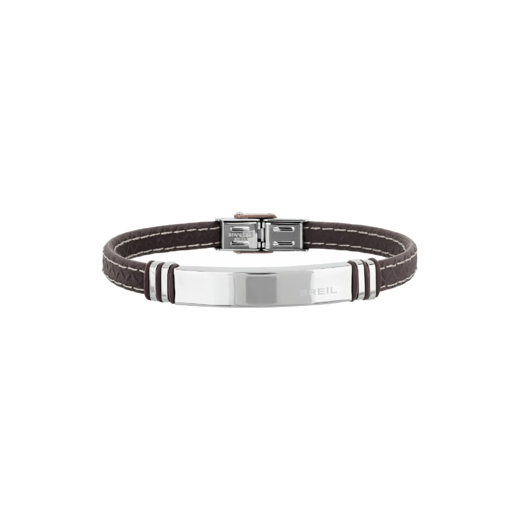 Breil SAVAGE-EDELSTAHL- UND SILIKONARMBAND Clearance