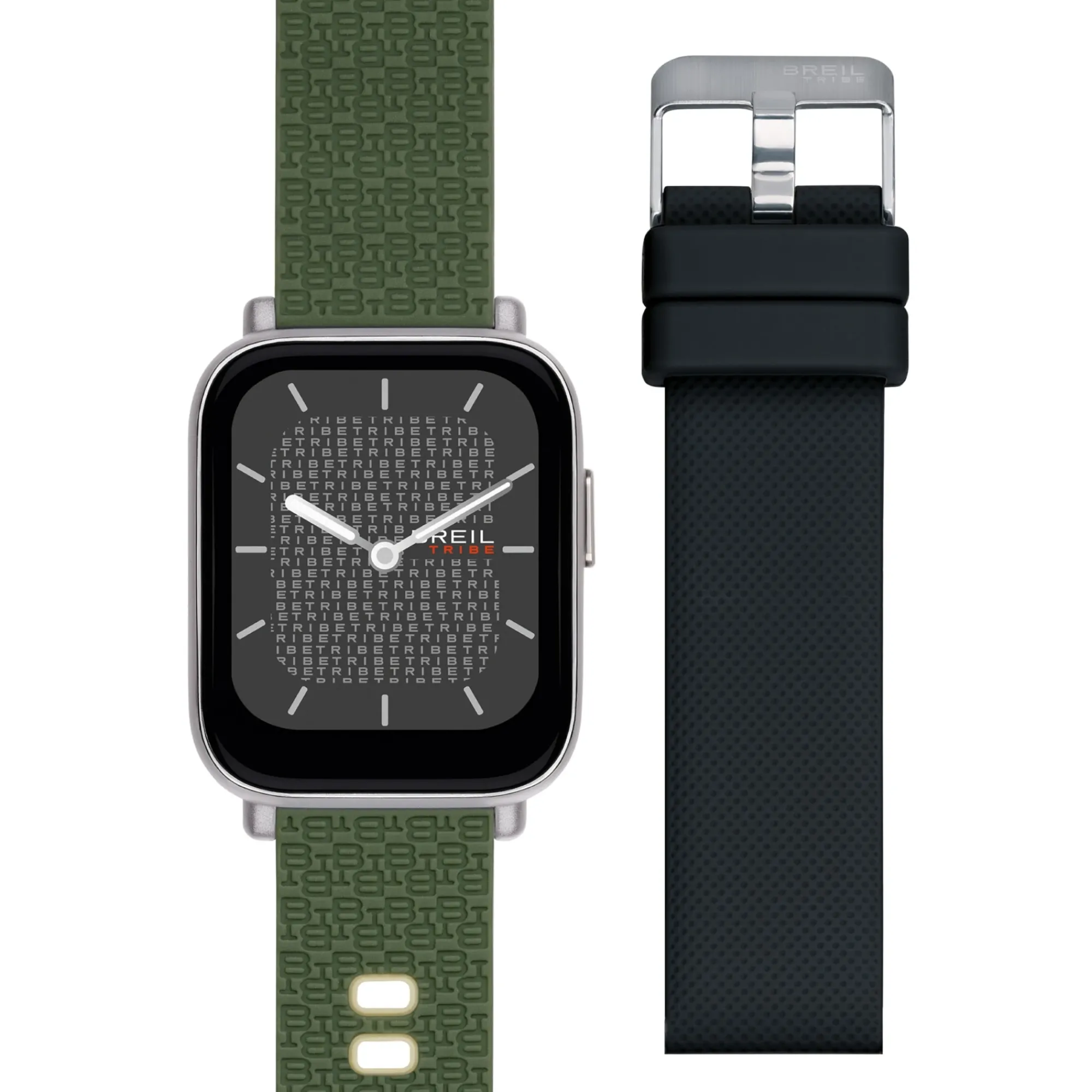 Breil SBT-1-SMARTWATCH MIT DOPPELARMBAND UND SILVER GEHÄUSE Online