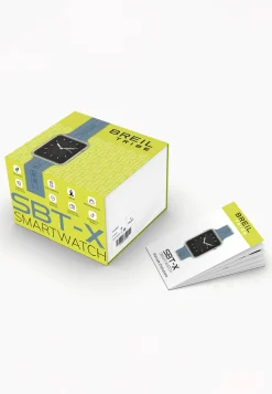 Breil SBT-X-Unisex-Smartwatch mit Doppelarmband Fashion