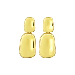 Breil SCULPTURE-SCULPTURE IP GOLD EARRINGS Hot