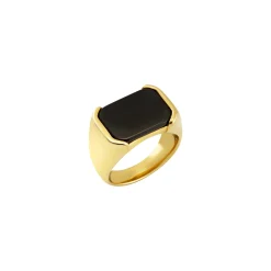 Breil SEAL-EDELSTAHLRING - GOLDFARBEN Discount