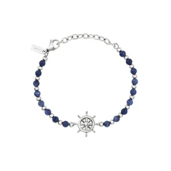 Breil SOUNDWAVE-ARMBAND AUS STAHL UND SODALIT Clearance