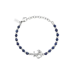 Breil SOUNDWAVE-ARMBAND AUS STAHL UND SODALIT New