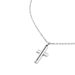 Breil TAG AND CROSS-EDELSTAHL-HALSKETTE MIT ANHÄNGER Outlet