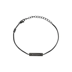 Breil URBANCORE-EDELSTAHLARMBAND - SCHWARZ GEFÄRBT New